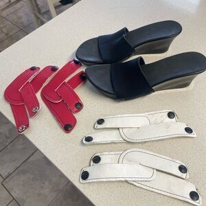 Onesole Women’s Slide Sandals - size 9